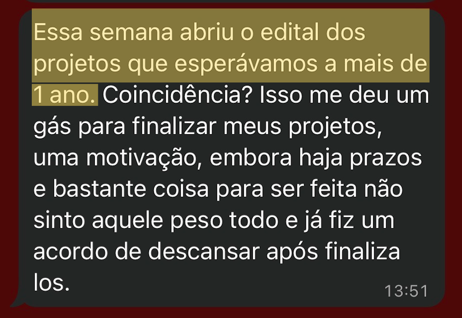 Karina — projetos destravados